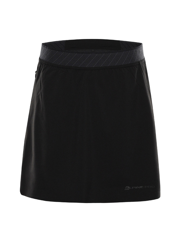 ALPINE PRO Női outdoor szoknya cool-dry-val ALPINE PRO UDENA black
