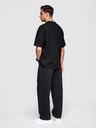 Ombre Clothing Pólók OM-TSBC-0291 - off white/off white/fekete Ombre Clothing