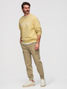 Ombre Clothing Férfi JOGGERY nadrág cipzáras cargo zsebbel - khaki V1 OM-PAJO-0290 Ombre Clothing
