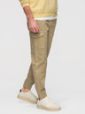 Ombre Clothing Férfi JOGGERY nadrág cipzáras cargo zsebbel - khaki V1 OM-PAJO-0290 Ombre Clothing
