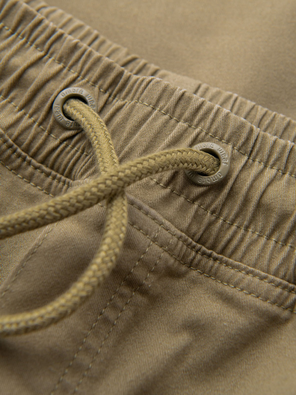 Ombre Clothing Férfi JOGGERY nadrág cipzáras cargo zsebbel - khaki V1 OM-PAJO-0290 Ombre Clothing