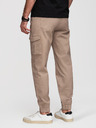 Ombre Clothing Férfi JOGGERY nadrág cipzáras cargo zsebbel - bézs V2 OM-PAJO-0290 Ombre Clothing