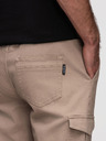 Ombre Clothing Férfi JOGGERY nadrág cipzáras cargo zsebbel - bézs V2 OM-PAJO-0290 Ombre Clothing