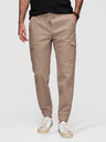 Ombre Clothing Férfi JOGGERY nadrág cipzáras cargo zsebbel - bézs V2 OM-PAJO-0290 Ombre Clothing