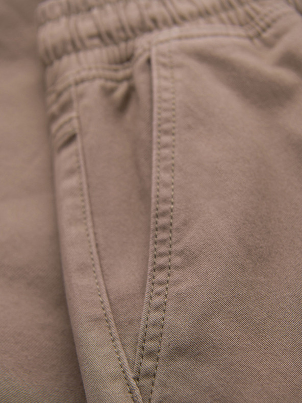 Ombre Clothing Férfi JOGGERY nadrág cipzáras cargo zsebbel - bézs V2 OM-PAJO-0290 Ombre Clothing