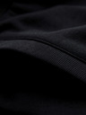 Ombre Clothing Férfi pamut rövidnadrág húzózsinórral és zsebbel - fekete V5 OM-SRBS-0205 Ombre Clothing
