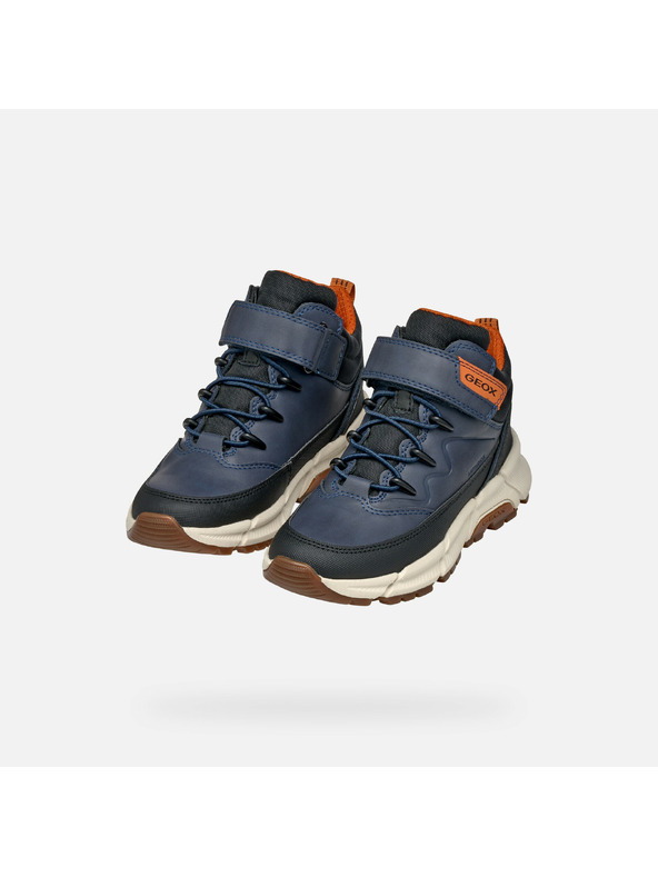 Geox Sötétkék Geox Flexyper Plus fiú bokacsizma