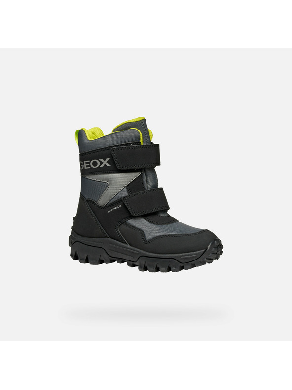 Geox Szürke fiú magasszárú cipő Geox Himalaya B ABX