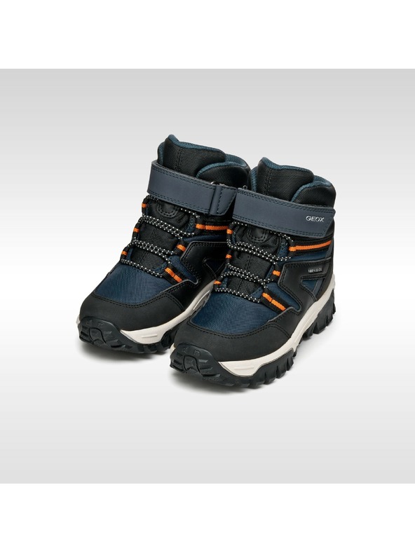 Geox Sötétkék fiú cipő első lépésekhez Geox Himalaya Boy B ABX