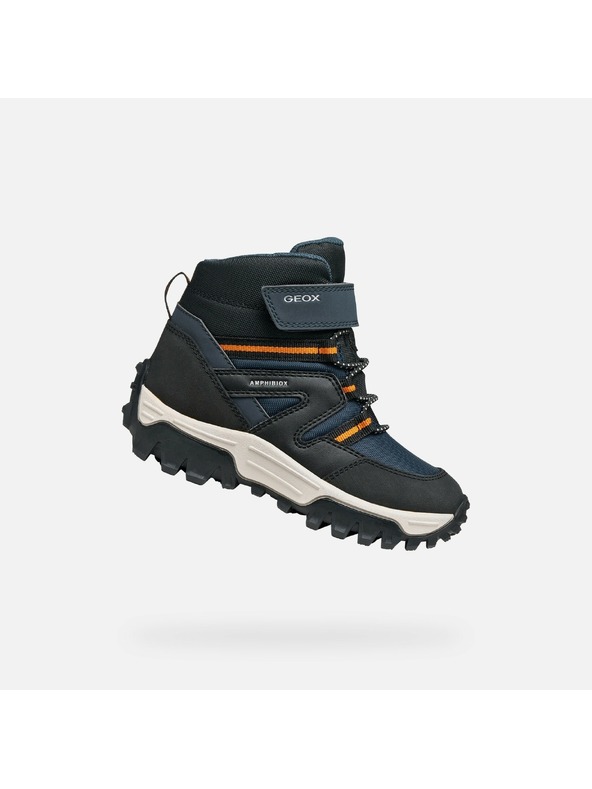 Geox Sötétkék fiú cipő első lépésekhez Geox Himalaya Boy B ABX