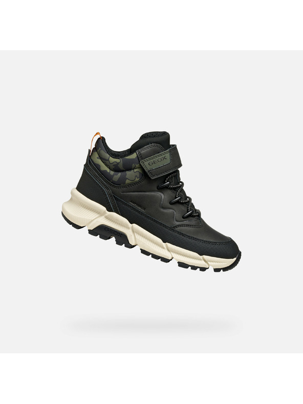 Geox Fekete Fiúk bokacsizma Geox Flexyper Plus