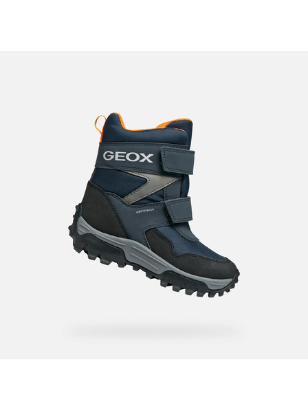 Geox Sötétkék fiú téli cipő Geox Himalaya B ABX