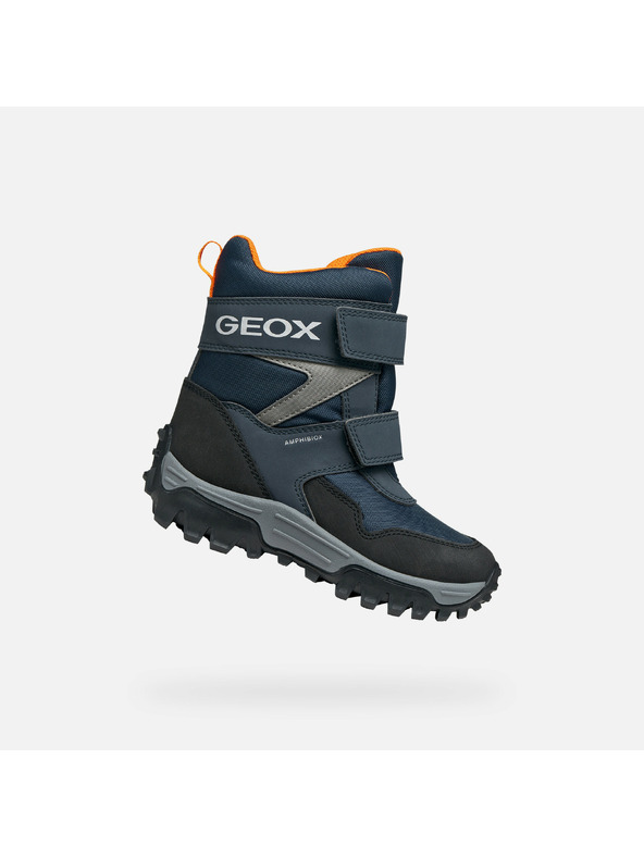 Geox Sötétkék fiú téli cipő Geox Himalaya B ABX