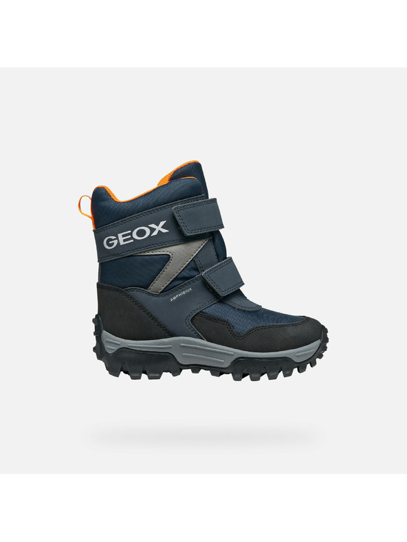 Geox Sötétkék fiú téli cipő Geox Himalaya B ABX