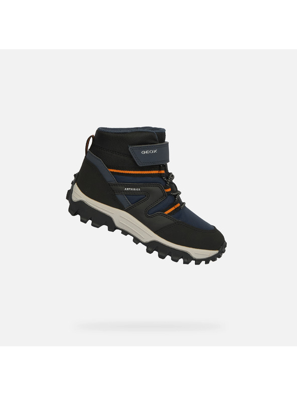 Geox Sötétkék fiú cipő első lépésekhez Geox Himalaya Boy B ABX