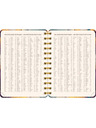 NOTIQUE NOTIQUE Spirális 18 hónapos naptár Petito – Színes achát 2026/2027, 13 x 18 cm