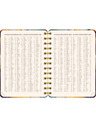 NOTIQUE NOTIQUE Spirális 18 hónapos naptár Petito – Színes achát 2026/2027, 13 x 18 cm
