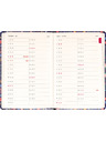 NOTIQUE NOTIQUE 18 hónapos naptár Petito – Flóra 2026/2027, 11 x 16 cm