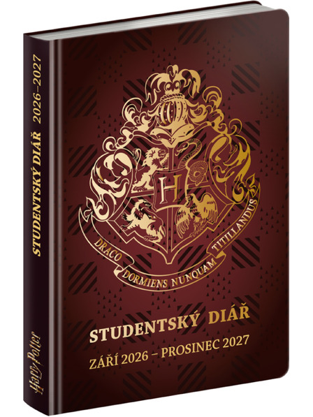 NOTIQUE NOTIQUE Diák naptár Harry Potter (szeptember 2026 – december 2027), 9,8 x 14,5 cm