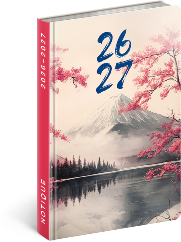 NOTIQUE NOTIQUE 18 hónapos naptár Petito – Japán 2026/2027, 11 x 16 cm