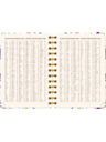 NOTIQUE NOTIQUE Spirális 18 hónapos naptár Petito – Levendula 2026/2027, 13 x 18 cm