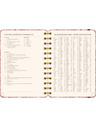 NOTIQUE NOTIQUE Spirális 18 hónapos naptár Petito – Felhők 2026/2027, 13 x 18 cm