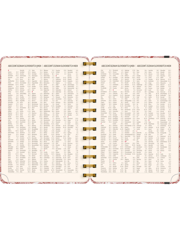 NOTIQUE NOTIQUE Spirális 18 hónapos naptár Petito – Felhők 2026/2027, 13 x 18 cm