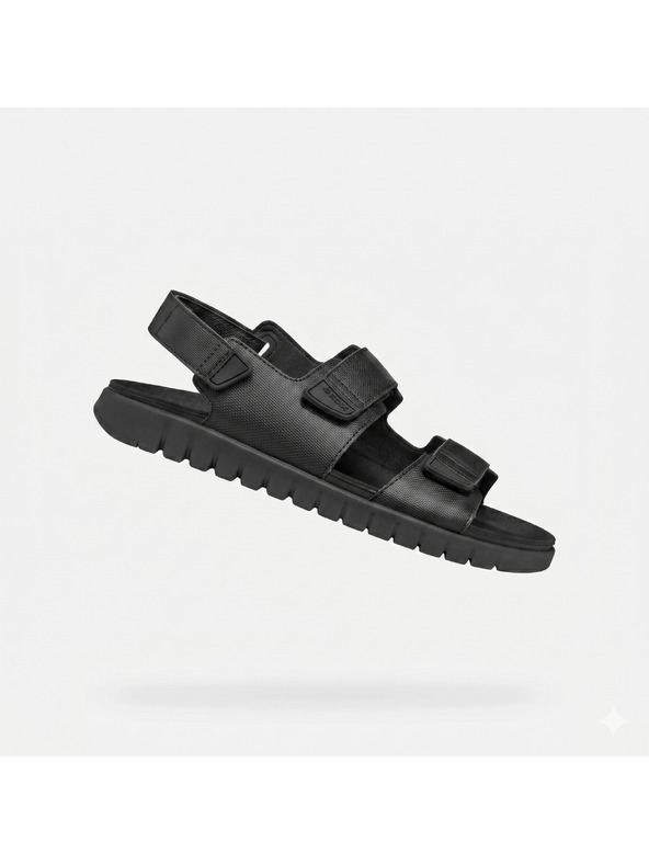 Geox Fekete férfi szandál Geox Flextride S