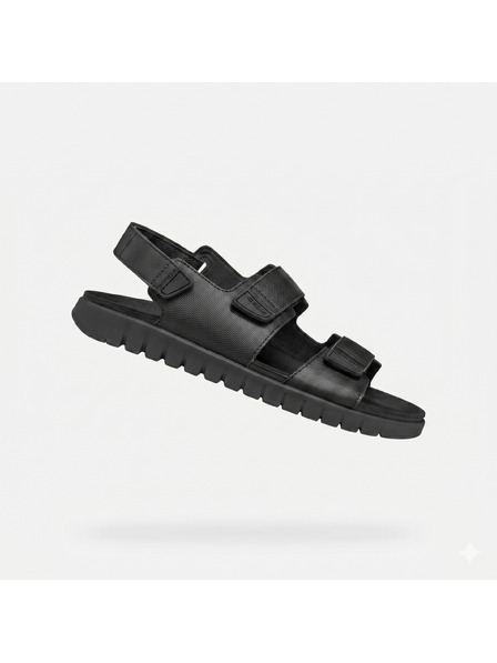 Geox Fekete férfi szandál Geox Flextride S
