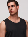 Ombre Clothing Férfi pamutbetét BASIC - fekete V3 OM-TSBT-0272 Ombre Clothing