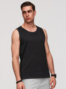 Ombre Clothing Férfi pamutbetét BASIC - fekete V3 OM-TSBT-0272 Ombre Clothing
