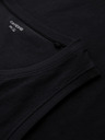 Ombre Clothing Férfi pamutbetét BASIC - fekete V3 OM-TSBT-0272 Ombre Clothing