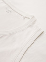 Ombre Clothing Férfi pamutbetét BASIC - fehér V1 OM-TSBT-0272 Ombre Clothing