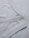Ombre Clothing Férfi pamutbetét BASIC - szürke melanzs V2 OM-TSBT-0272 Ombre Clothing