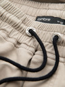Ombre Clothing Férfi kötött melegítőnadrágok rakott szürke Ombre ruházat