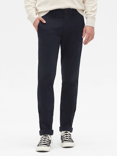 GAP Khaki nadrág skinny GapFlex-szel GAP