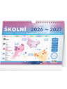 NOTIQUE NOTIQUE Iskolai tervező naptár horoggal 2027, 30 x 21 cm
