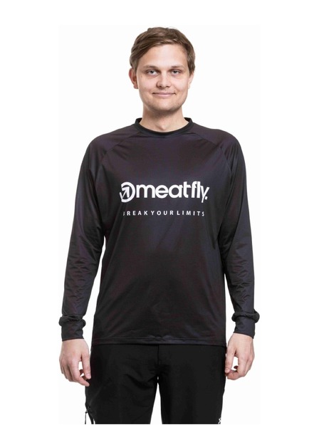 Meatfly Meatfly férfi bike dres Cliff Black