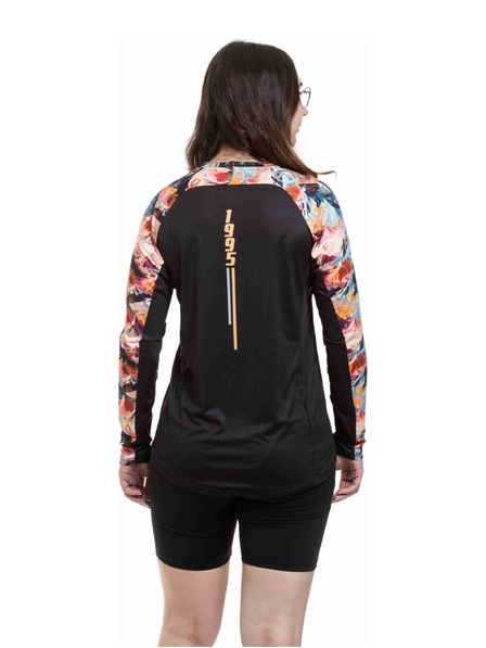Meatfly Meatfly női bike dres Leah Color Mountains / Black