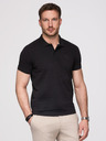 Ombre Clothing Férfi pamut pólóing BASIC - fekete/sötétkék/fehér V1 OM-POBS-0171 Ombre Clothing
