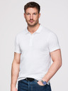 Ombre Clothing Férfi pamut pólóing BASIC - fekete/sötétkék/fehér V1 OM-POBS-0171 Ombre Clothing