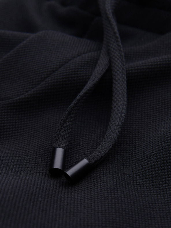Ombre Clothing Fekete férfi rövidnadrág Ombre ruházat