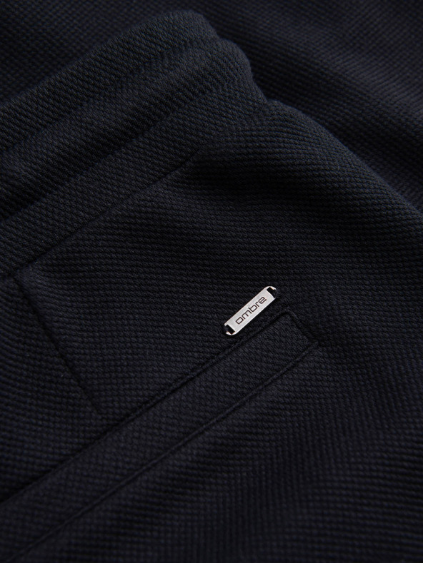 Ombre Clothing Fekete férfi rövidnadrág Ombre ruházat
