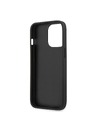 Guess Guess PU 4G fém logós hátsó borító iPhone 13 Pro Max szürke modellhez