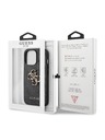 Guess Guess PU 4G fém logós hátsó borító iPhone 13 Pro Max szürke modellhez