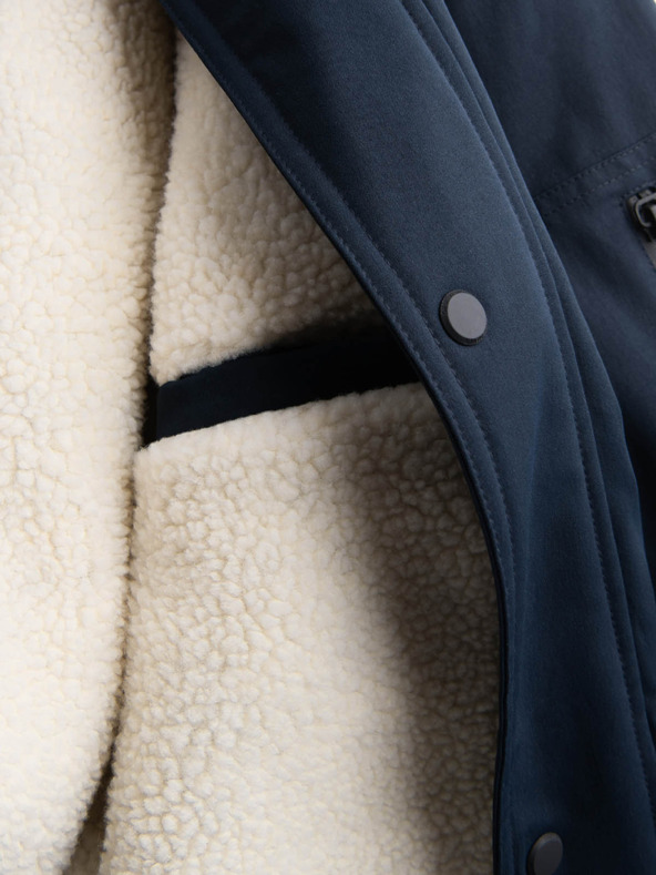 Ombre Clothing Férfi hosszú parka kabát Ombre Clothing