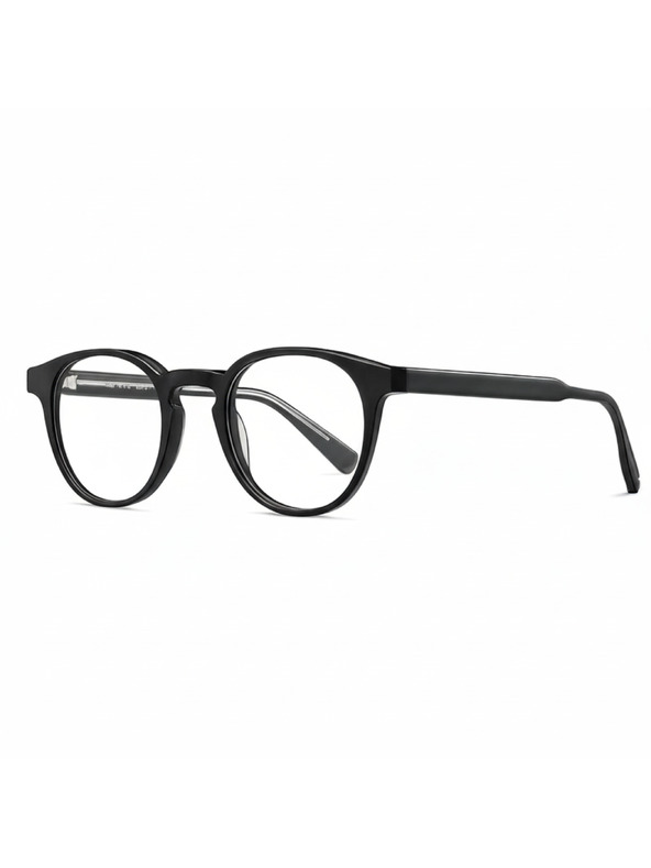 VEYREY VeyRey nerds acetát napszemüveg Phuffy fekete keret tiszta lencsék