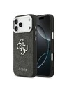 Guess Guess PU 4G Metal Logo Hátlap iPhone 17 Pro Max-hoz Silver Black