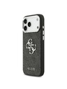 Guess Guess PU 4G Metal Logo Hátlap iPhone 17 Pro Max-hoz Silver Black