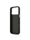 Guess Guess PU 4G Metal Logo Hátlap iPhone 17 Pro Max-hoz Silver Black